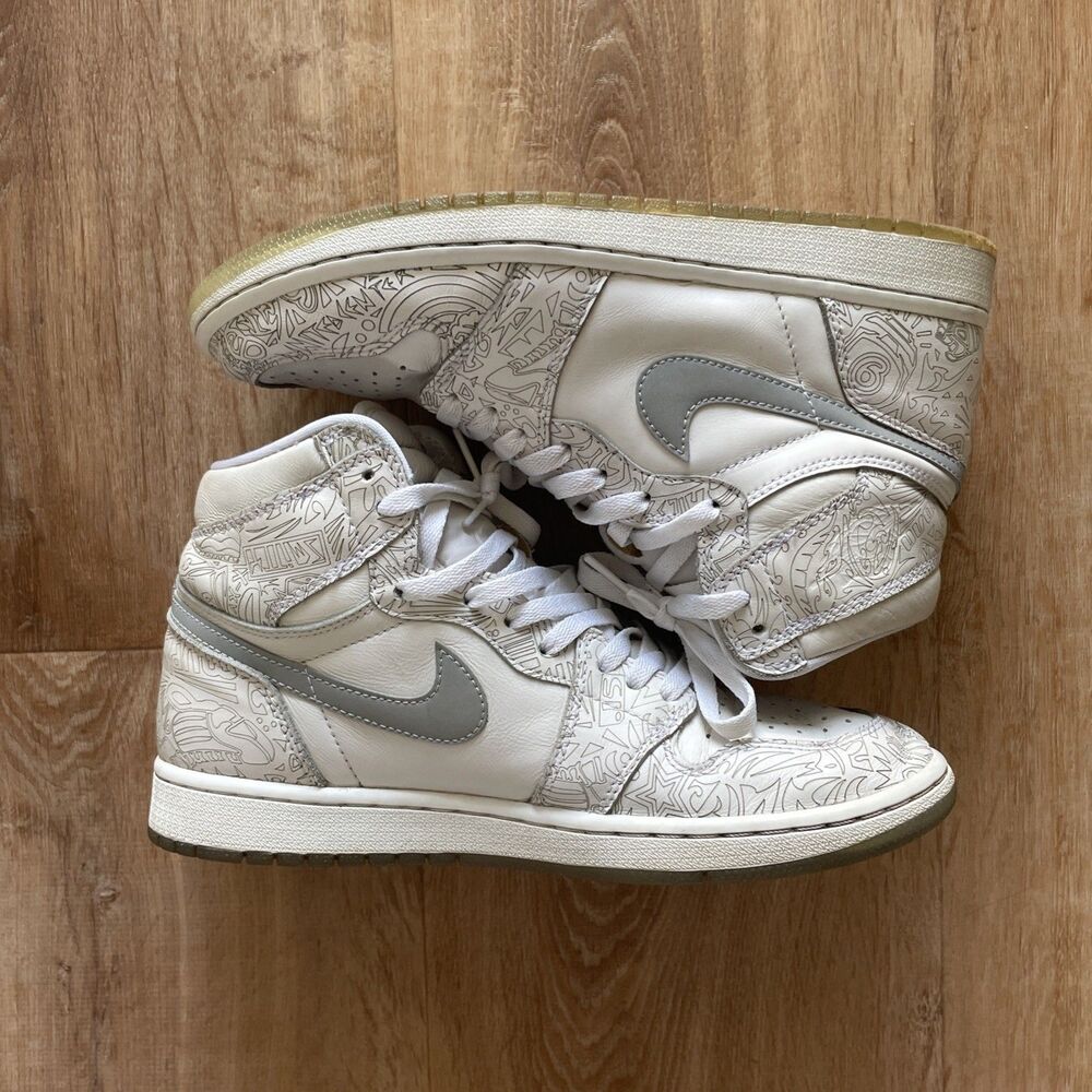 NIKE AIR JORDAN 1 RETRO HIGH OG LASER 30TH ANNIVERSARY LASER SZ 10